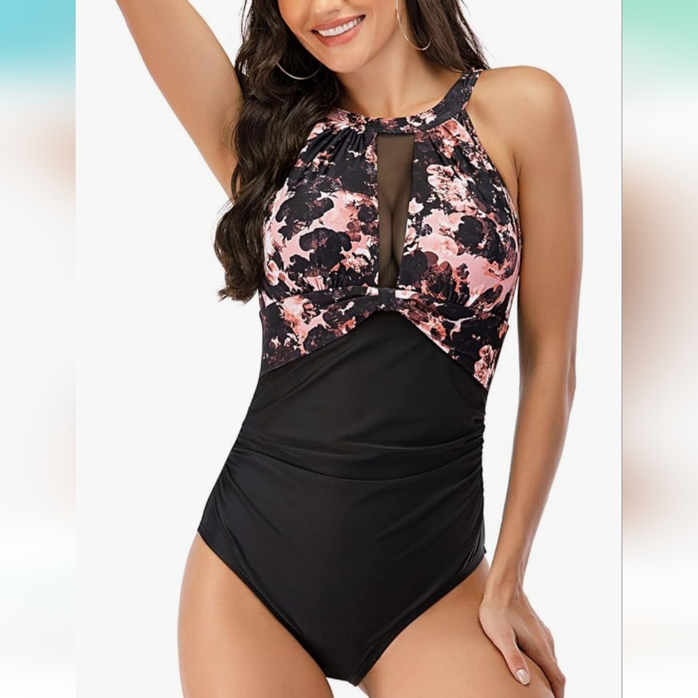 One Piece Swimsuit Tummy Control NWOT